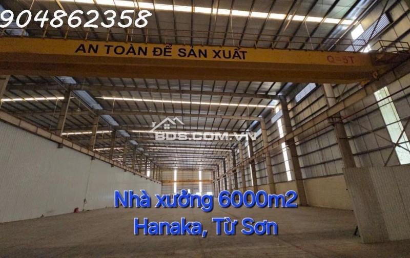 KHO XƯỞNG CHO THUÊ TẠI VỊ TRÍ ĐẮC ĐỊA – TỪ SƠN, BẮC NINH